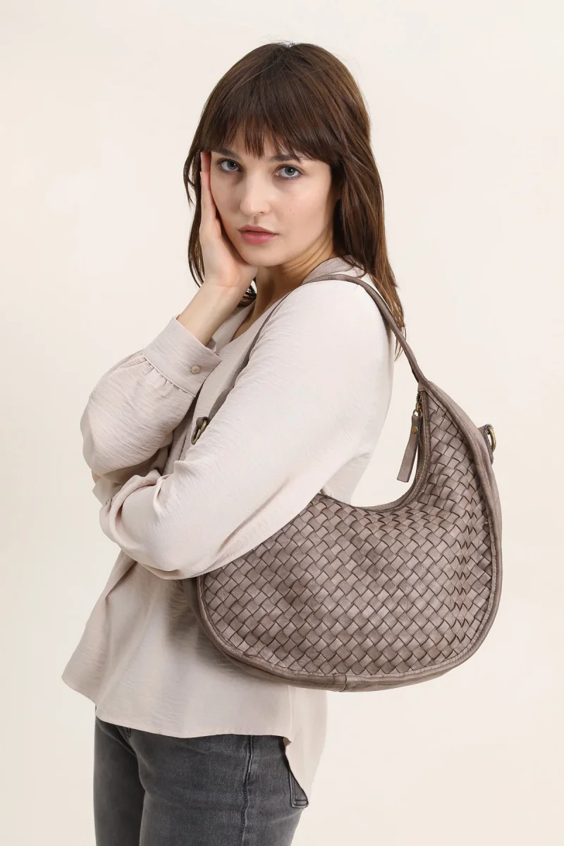 Sac MELUSINE - Taupe clair – Image 3