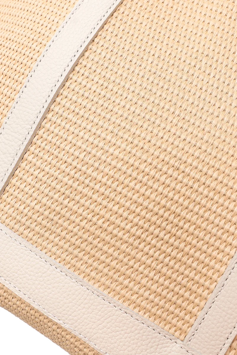 Sac SATINE RAPHIA - Beige – Image 8