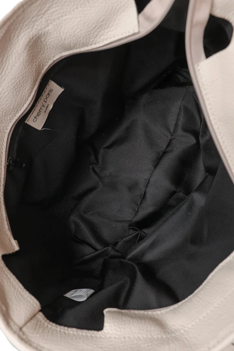 Sac SATINE RAPHIA - Beige – Image 9