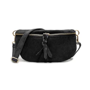 Sac ROSA VELOURS - Noir