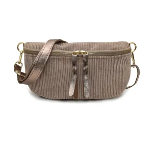 Sac ROSA VELOURS - Taupe