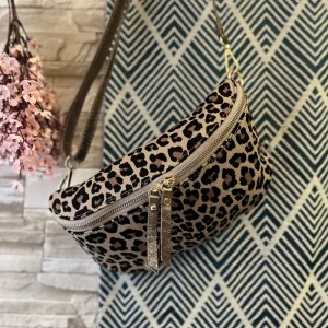 Sac ROSA LEOPARD - Taupe