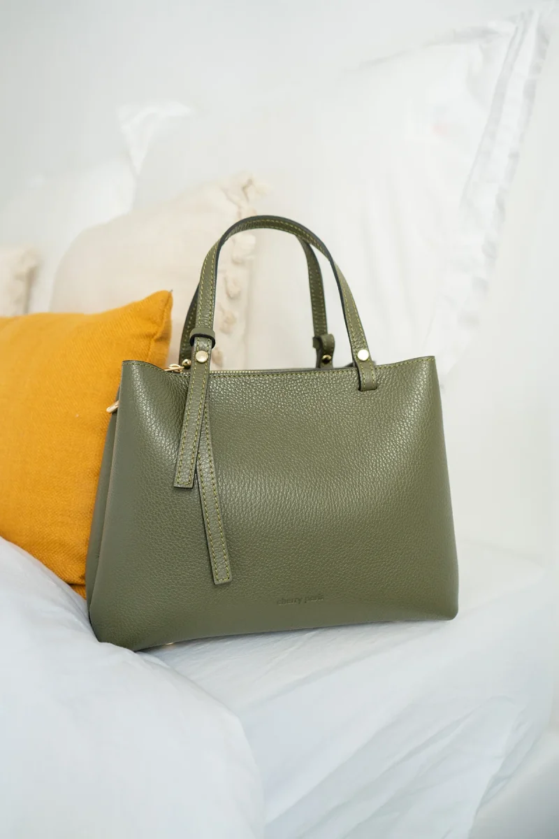 Sac à main PAULA - Kaki – Image 3