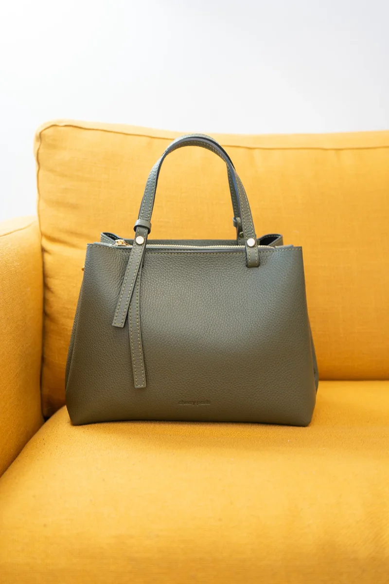 Sac à main PAULA - Kaki – Image 4