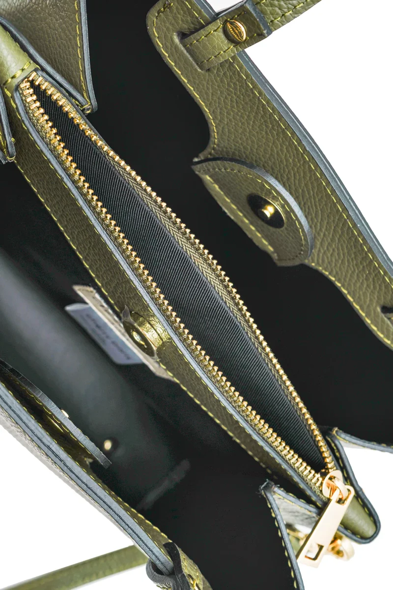 Sac à main PAULA - Kaki – Image 8