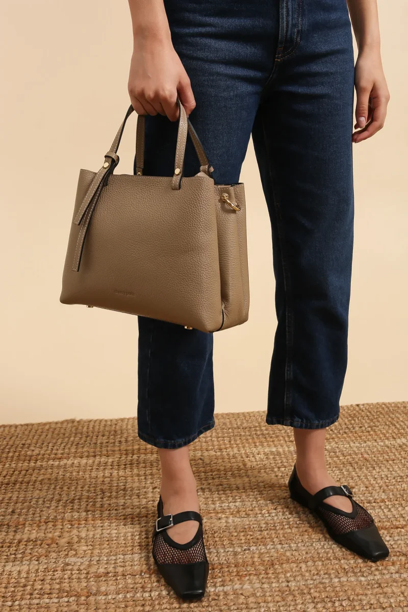 Sac à main PAULA - Taupe – Image 4