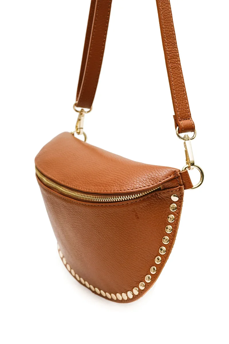 Sac Banane BEATRICE - Cognac – Image 6