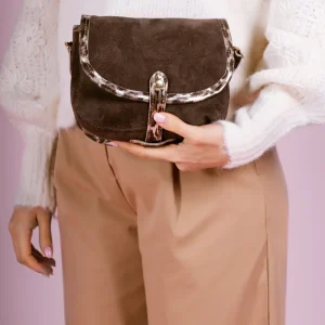 Sac MEISSA SUEDE - Chocolat