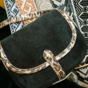 Sac MEISSA SUEDE - Noir