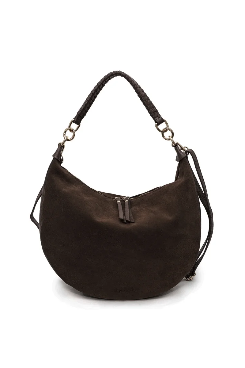 Sac NADINE SUEDE - Chocolat – Image 3