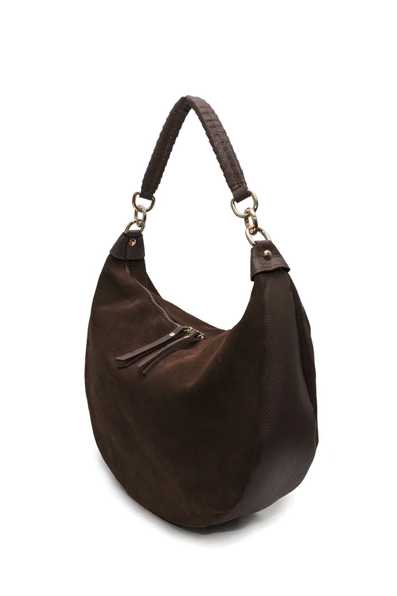 Sac NADINE SUEDE - Chocolat – Image 6