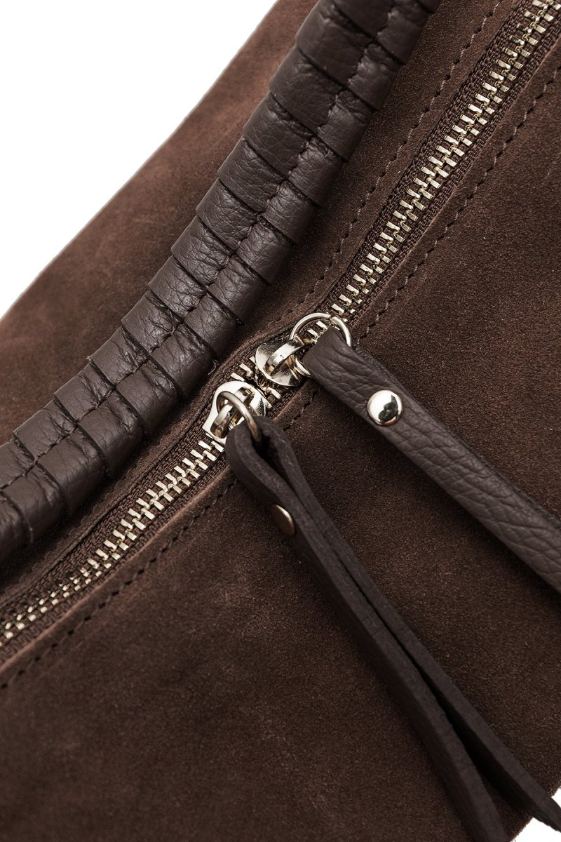 Sac NADINE SUEDE - Chocolat – Image 5