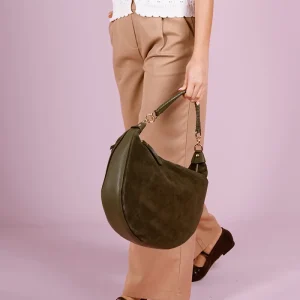 Sac NADINE SUEDE - Kaki