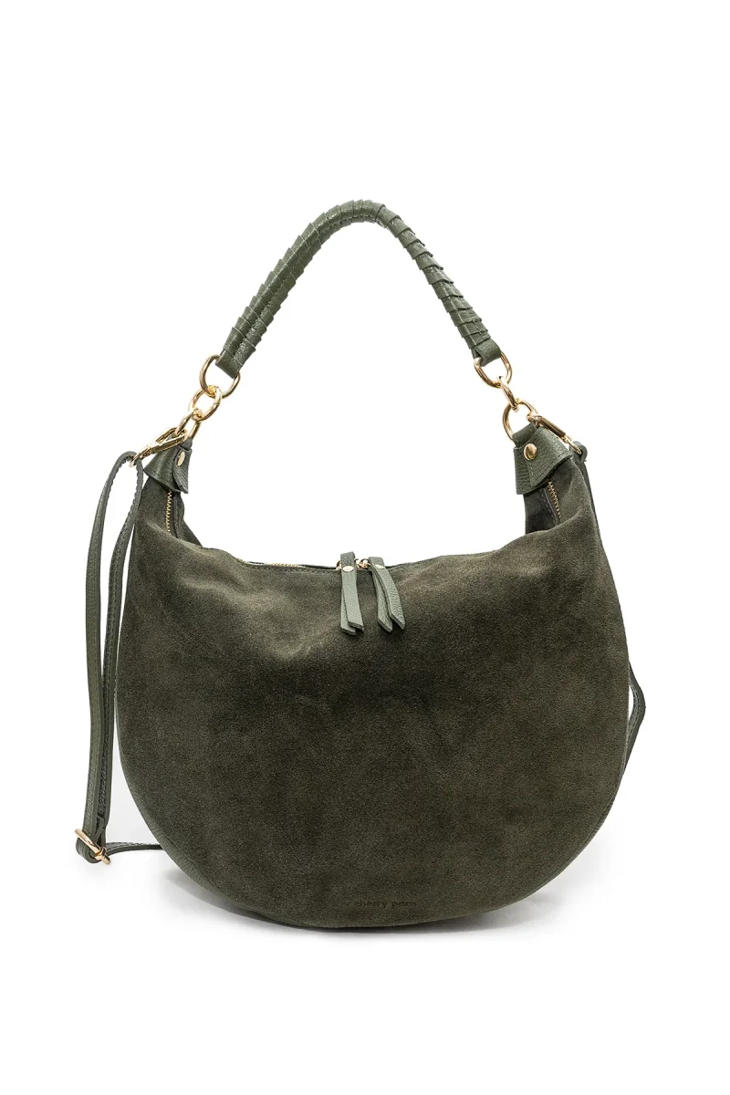 Sac NADINE SUEDE - Kaki – Image 7
