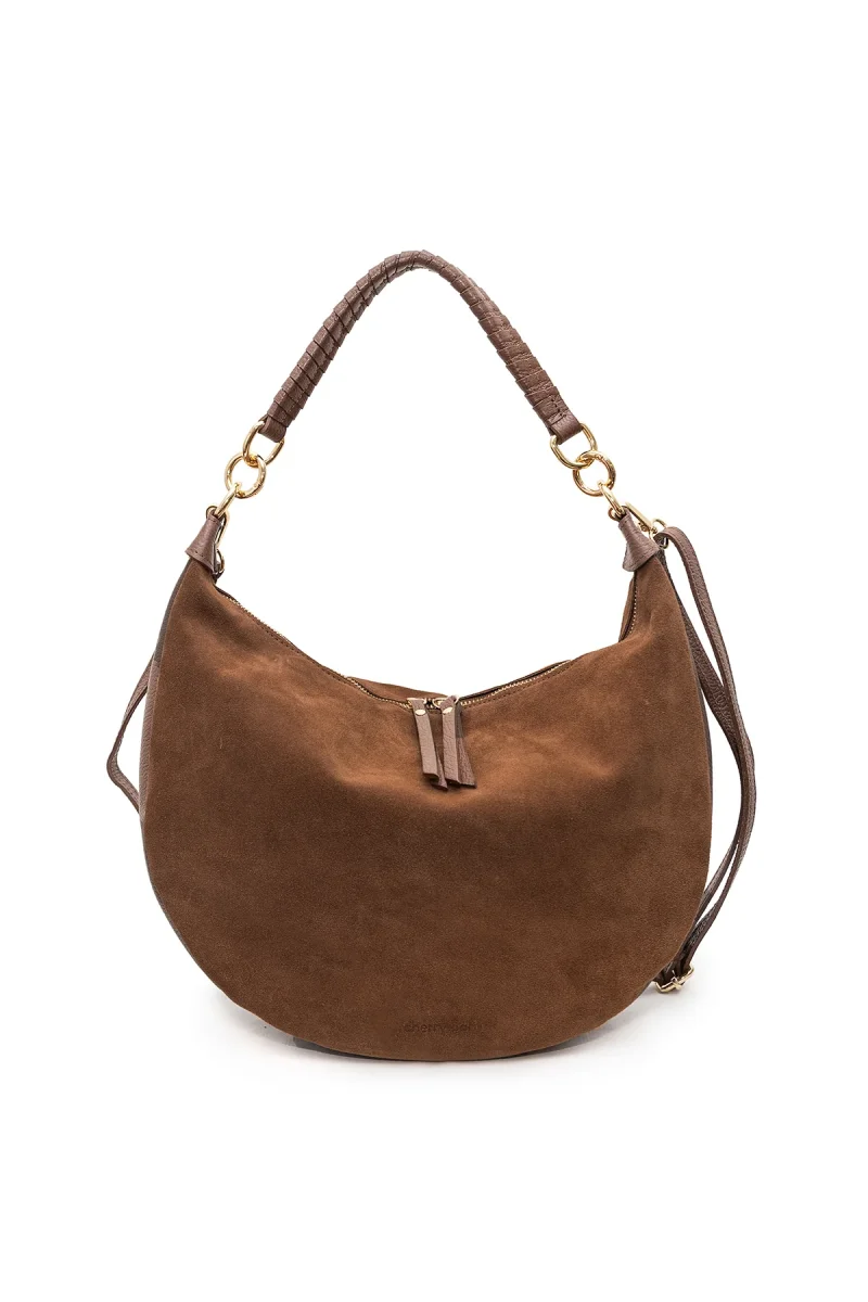 Sac NADINE SUEDE - Marron – Image 5