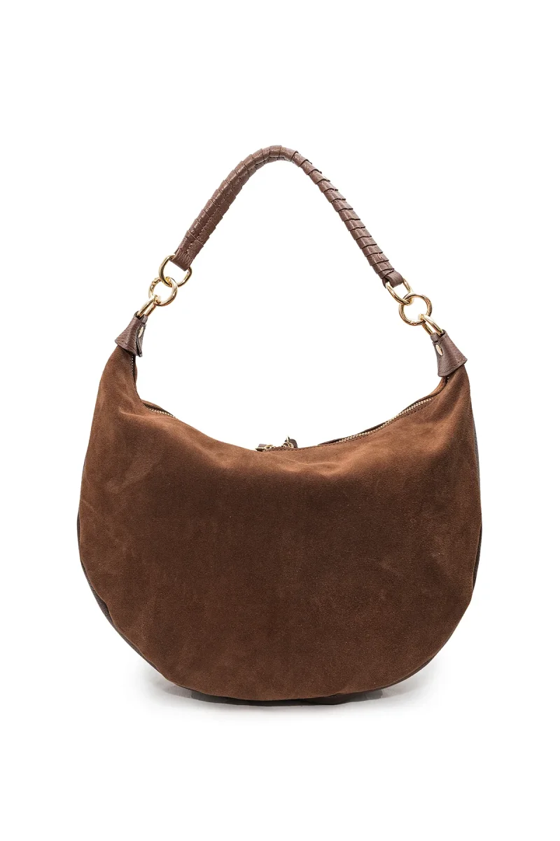 Sac NADINE SUEDE - Marron – Image 7