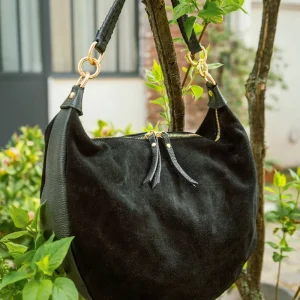 Sac NADINE SUEDE - Noir