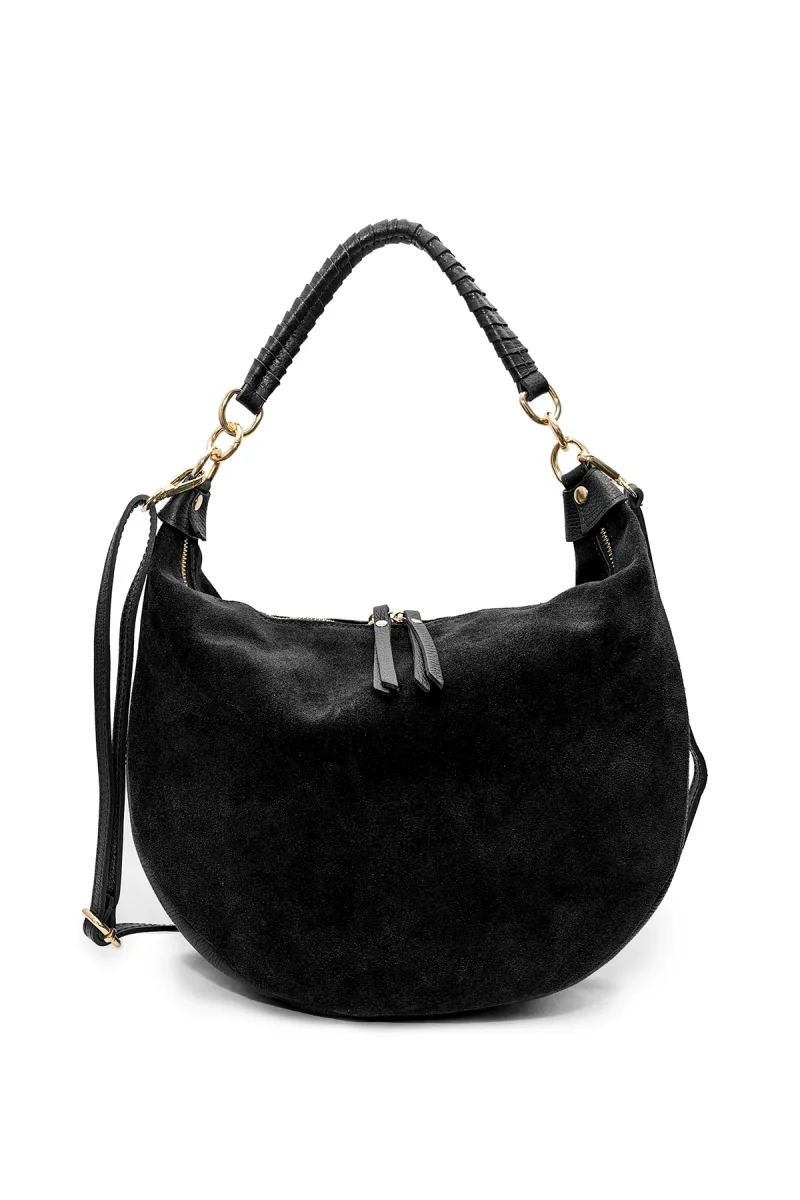 Sac NADINE SUEDE - Noir – Image 6