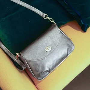 Sac LONORA MÉTAL- Argent