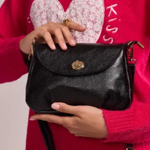 Sac LONORA MÉTAL- Noir Métal