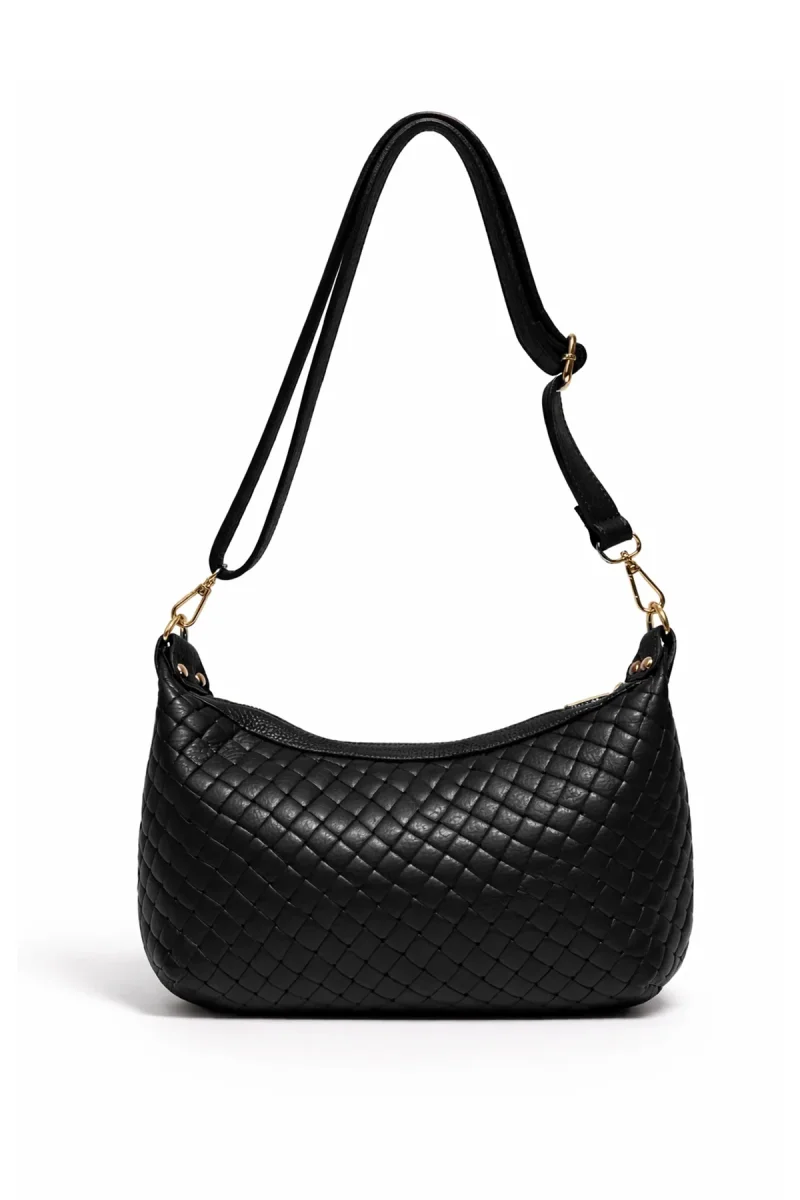 Sac ADJANIE TRESSÉ - Noir – Image 3