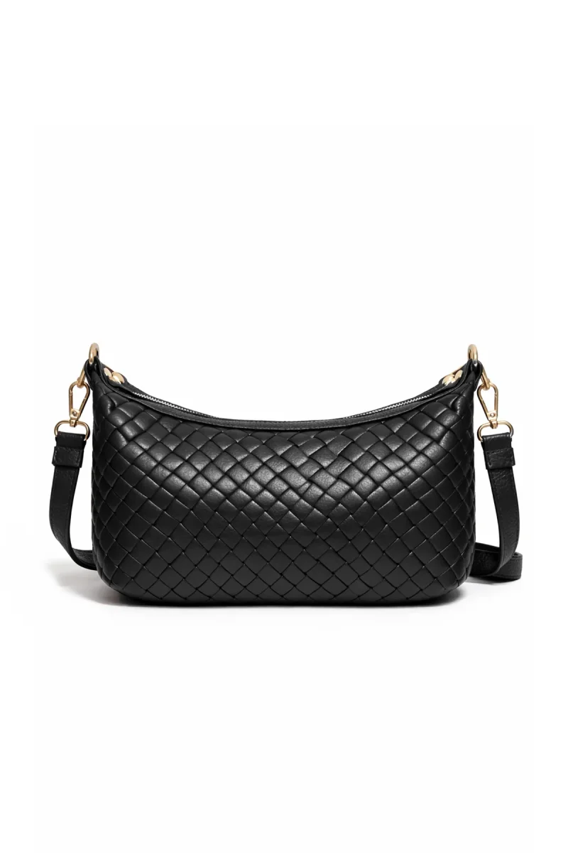 Sac ADJANIE TRESSÉ - Noir – Image 5