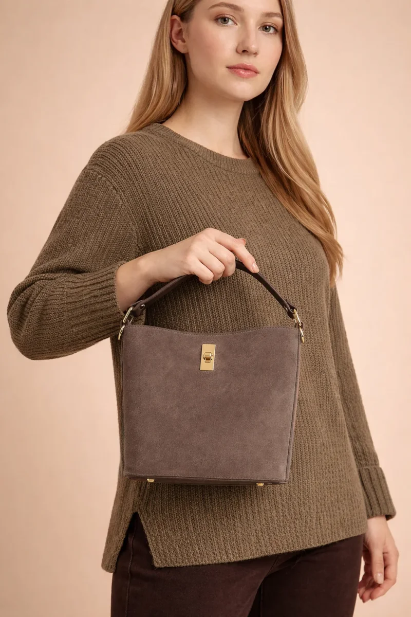 Sac ALIMA SUÈDE - Taupe – Image 2