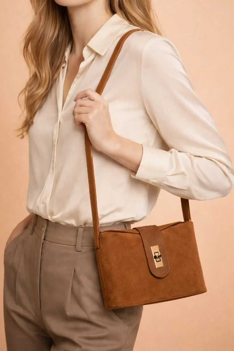 Sac PRISCA SUÈDE - Camel – Image 3