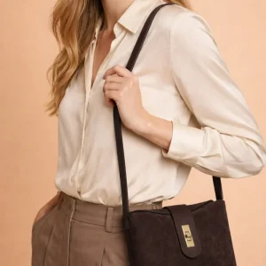 Sac PRISCA SUÈDE - Chocolat