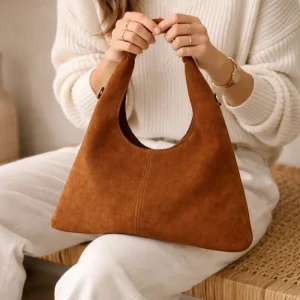 Sac MALORIE SUÈDE - Camel