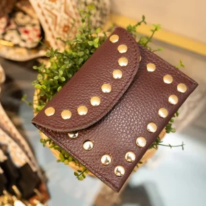 Porte-monnaie sac LEINA - Bordeaux