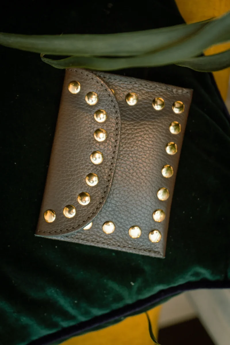 Porte-monnaie sac LEINA - Chocolat