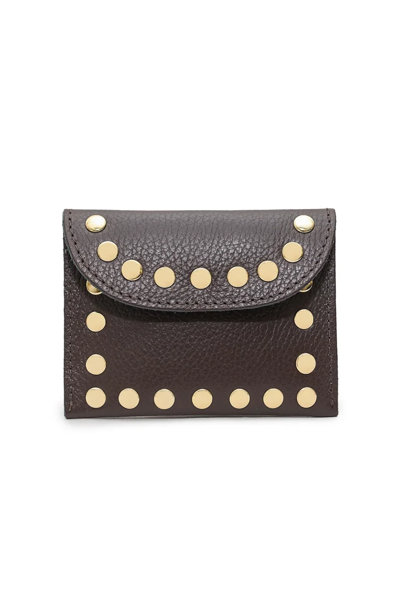 Porte-monnaie sac LEINA - Chocolat – Image 5