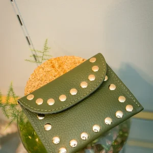 Porte-monnaie sac LEINA - Kaki