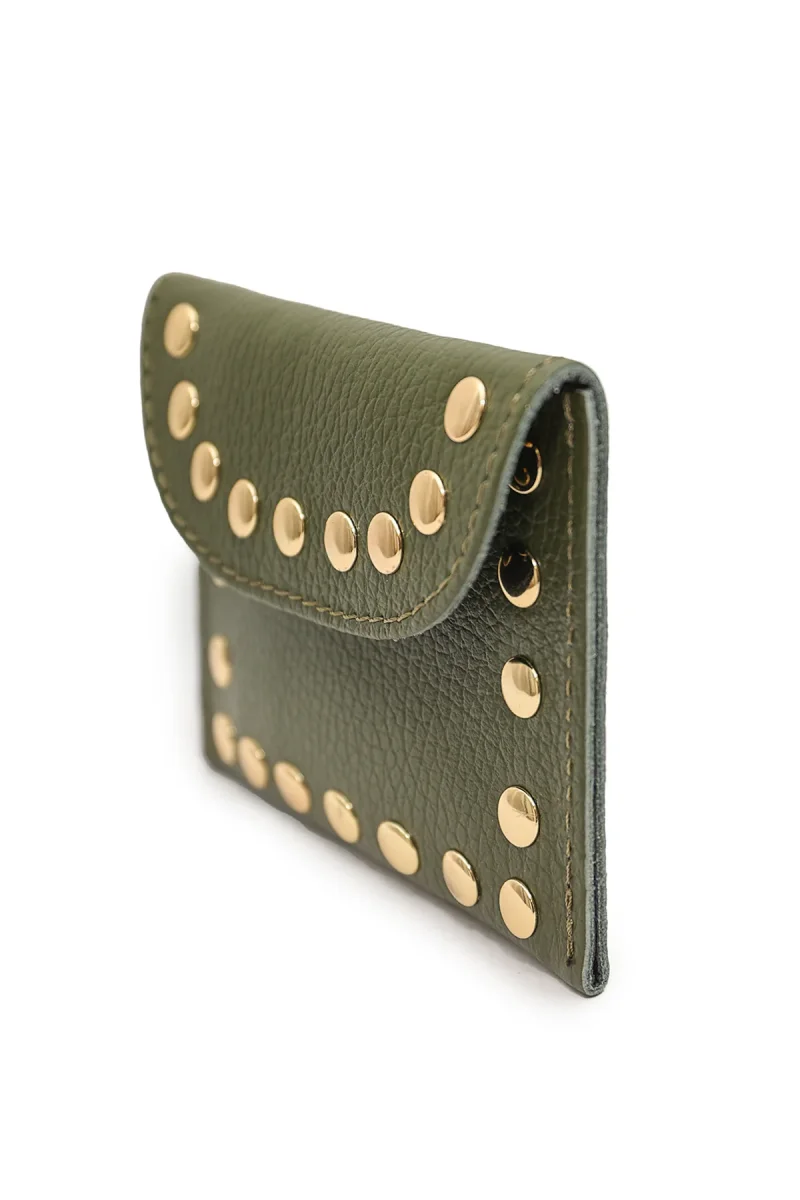 Porte-monnaie sac LEINA - Kaki – Image 7