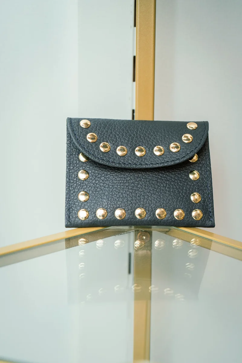 Porte-monnaie sac LEINA - Marine – Image 3