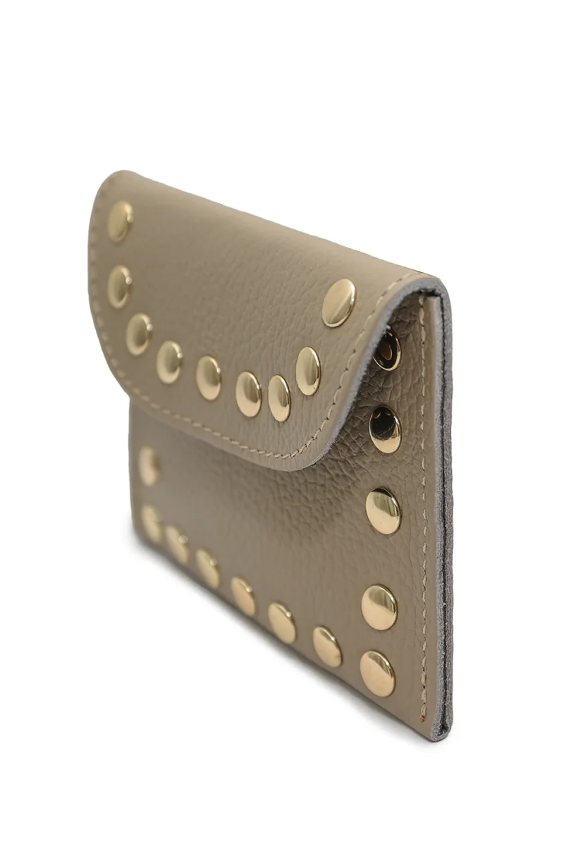 Porte-monnaie sac LEINA - Taupe – Image 5