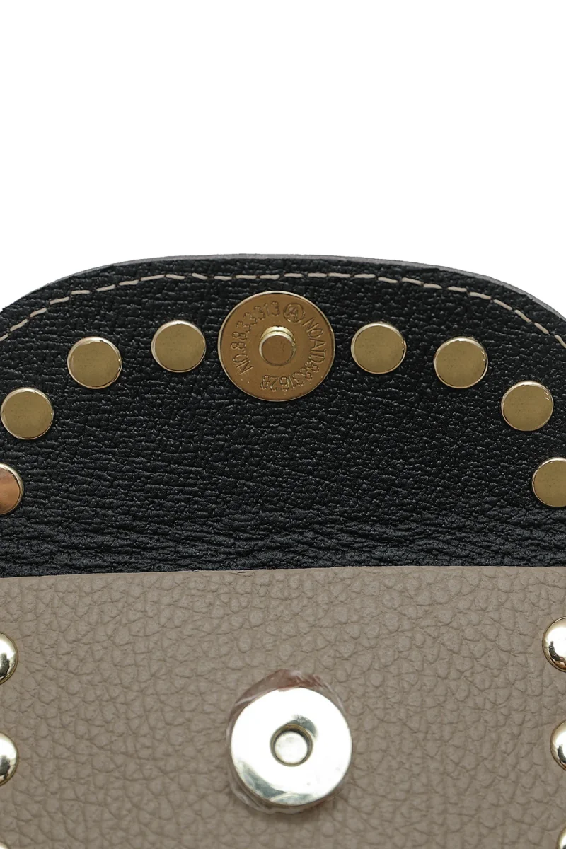 Porte-monnaie sac LEINA - Taupe – Image 7