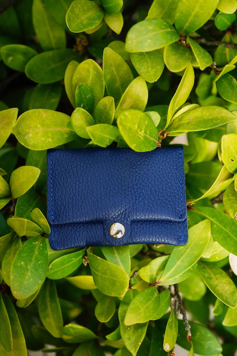 Sac Porte-monnaie ÉRINE GRAINÉ - Marine