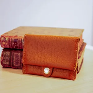 Sac Porte-monnaie ÉRINE GRAINÉ - Rouille