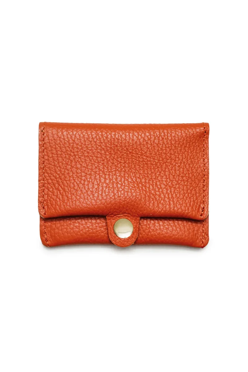 Sac Porte-monnaie ÉRINE GRAINÉ - Rouille – Image 4