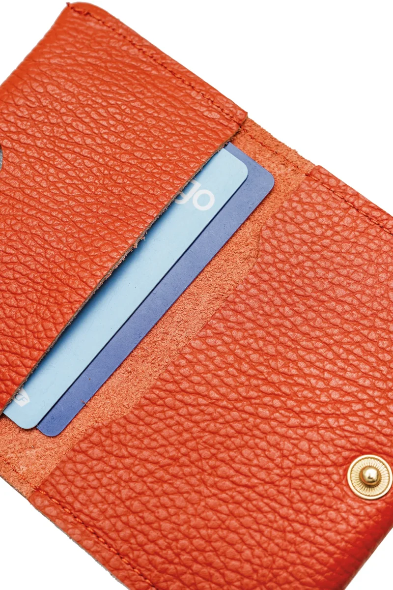 Sac Porte-monnaie ÉRINE GRAINÉ - Rouille – Image 7