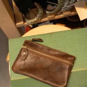 Sac Porte-monnaie Pochette DORIANE - Marron