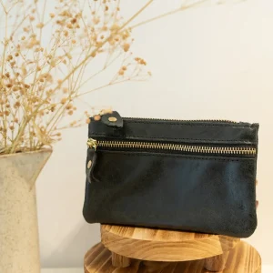 Sac Porte-monnaie Pochette DORIANE - Noir