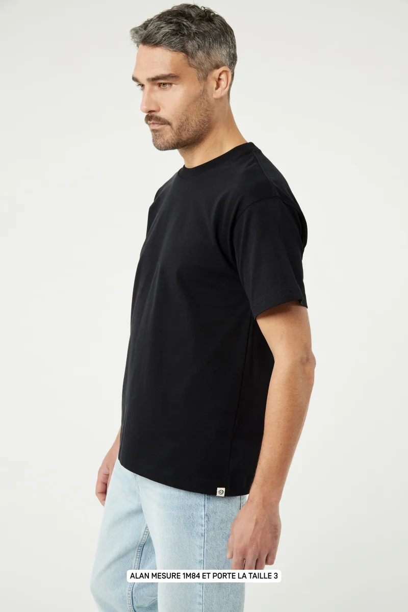 Pigalle le t-shirt Paris is my hometown - Coton recyclé Noir – Image 6