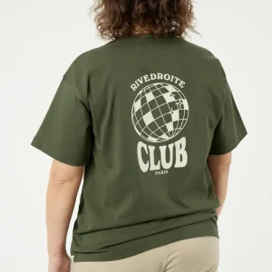 Pigalle le t-shirt Rivedroite Club - Coton recyclé Kaki