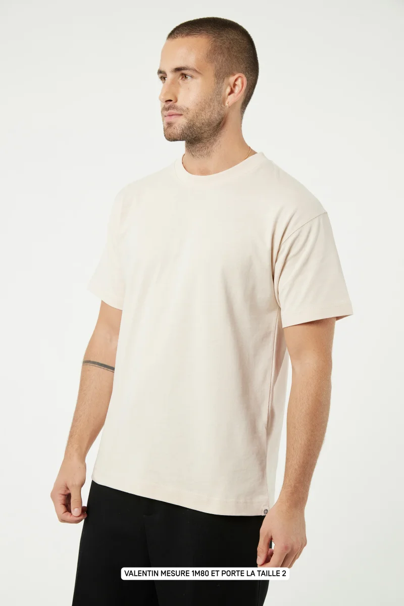 Pigalle le t-shirt No Compromise - Coton recyclé Ecru – Image 4