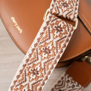 Sangle Sac CLOTHILDE - Marron Camel