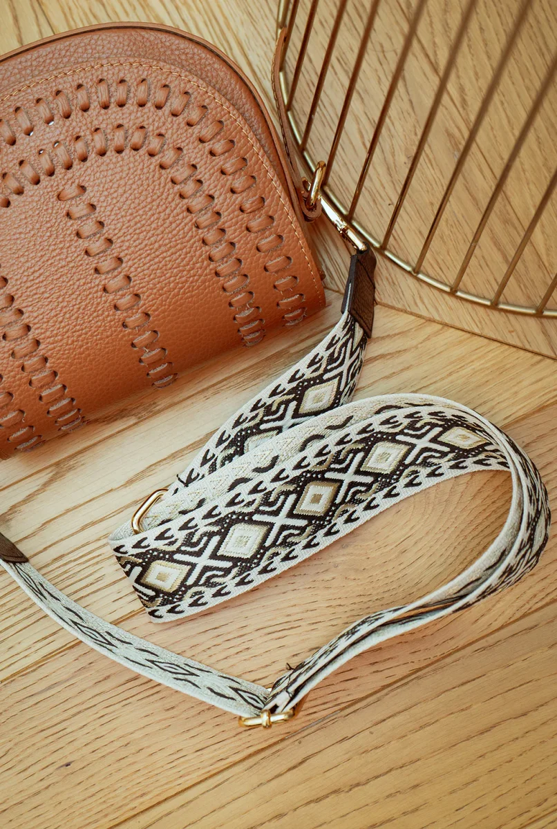 Sangle Sac YONA - Noir Doré – Image 2