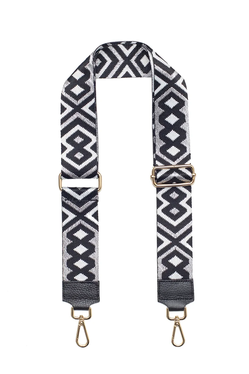 Sangle Sac EUNICE - Noir Argent – Image 3